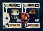 Star Wars Rebels Funko Pop! Smuggler’s Bounty 164 & 165 Captain Rex / Darth Maul