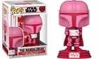 STAR WARS VALENTINE'S THE MANDALORIAN PINK 3.75" POP VINYL FIGURE FUNKO 495