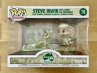 Steve Irwin with Agro The Crocodile Pop! Moment 75 Australia Zoo Vinyl Figure