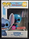 STITCH 1045 FLOCKED TARGET LIMITED Ed Funko Pop DISNEY LILO & STITCH