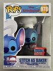 Stitch as Baker 978 ~ Disney: Lilo & Stitch ~ Funko Pop Vinyl ~ 2020 Fall Con LE