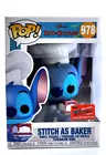 Stitch as Baker Funko Pop Disney Lilo Stitch 978 LE 2020 New York Comic Con Edit
