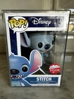 Stitch (Flocked) (Fugitive Toys Exclusive) (12) Funko Pop With PopShield...