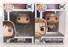Stranger Things Joyce #550 & Hopper With Vines #641 Funko Pops