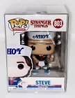 Stranger Things S3 Scoops Ahoy Steve Funko Pop Vinyl 803 with Pop Protector
