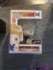 Super Saiyan 2 Gohan Funko Pop Figure DBZ GameStop Exclusive Glow in the Dark