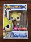 Super Sonic with Emeralds | Funko Pop Plus #1059 | Target Exclusive (Flocked)