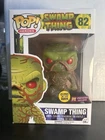 Swamp Thing PX Previews GITD Pop Heroes Vaulted Funko Pop 82 With Protector