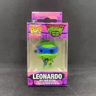 TEENAGE MUTANT NINJA TURTLES POP! KEYCHAIN LEONARDO (MUTANT MAYHEM) BRAND NEW