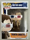 Tenth Doctor (3D Glasses) 233 ~ Doctor Who ~ Funko Pop Vinyl + POP PROTECTOR