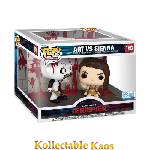 Terrifier 2 - Art vs. Sienna Pop! Moment Pop! Vinyl Figure (RS) #1793