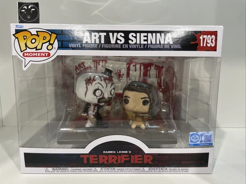 🔒 Terrifier 2 - Art vs Sienna US Exclusive Pop! Moment 1793