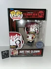 🔺Terrifier - Art the Clown Sitting (Bloody) US Exclusive Pop! Vinyl 1672