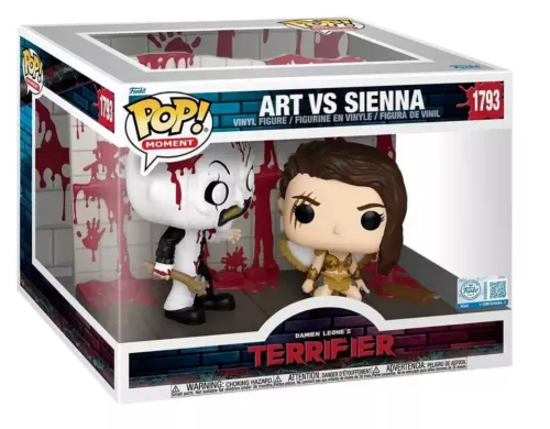 TERRIFIER ART THE CLOWN VS SIENNA FUNKO POP MOMENT (PRE-ORDER)