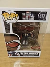 The Falcon And The Winter Soldier Funko! Pop #817 Sam Wilson As Captain America