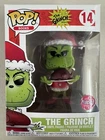 The Grinch (Flocked) 14 ~ The Grinch ~ Funko Pop Vinyl + FREE POP PROTECTOR