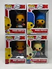 The Simpsons Funko Pop!  Homer #01  Marge #02 Bart #03 Krusty #04  First 4