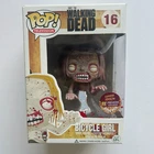 The Walking Dead Bloody Bicycle Girl Funko Pop #16 PX Previews Exclusive