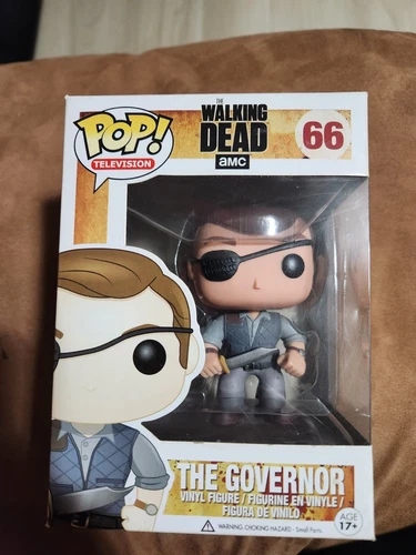 The Walking Dead The Governor Funko Pop 66 Zombie New