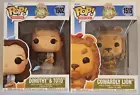 The Wizard of Oz 85th Anniversary Dorothy & Toto + Cowardly Lion Funko Pop! New