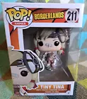 Tiny Tina Pop 211 - Borderlands Funko Pop! 2017 - RARE Vaulted + Protector