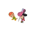TWO Disney Peter Pan & Captain Hook 2.5" Funko Mystery Blind Box Heroes Villains