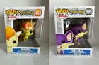 TWO Funko Pops! Vinyl: Pokémon - Ponyta #644 & Rattata #595 - New In Box!