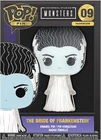 Universal Monsters 3 Inch Funko POP Pin | Bride of Frankenstein