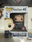 Unmasked Captain America Toy Matrix Exc Marvel The Winter Soldier Funko Pop! #41