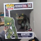 Unused FUNKO POP GAMES RESIDENT EVIL HUNTER #160 GAMESTOP EXCLUSIVE