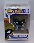 Vaulted FUNKO POP #143 Looney Tunes Duck Dodgers MARVIN MARTIAN + PROTECTOR 2016