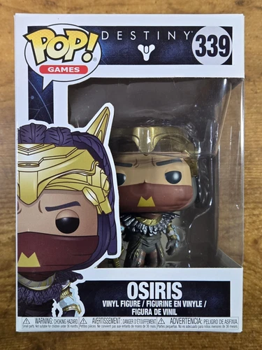 VAULTED Funko POP! Destiny #339 OSIRIS, 2018 In Protector, New