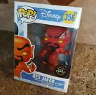 VAULTED Funko POP! Disney Aladdin #356 Red Jafar As Genie - GLOW CHASE Limited