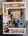 VAULTED Funko Pop Marvel DOCTOR STRANGE (Ghost Rider) #412 LACC Shared Exclusive
