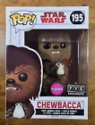 VAULTED Funko POP! Star Wars #195 CHEWBACCA, Flocked Excl In Protector, New