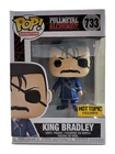 VAULTED Funko POP!FullMetal Alchemist #733 King Bradley, Exclusive In Protector