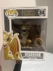 Viserion Pop Vinyl #34 Game Of Thrones Funko Pop 6 Inch