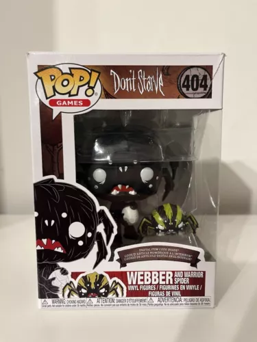 Webber And Warrior Spider Funko Pop #404 Don’t Starve Games