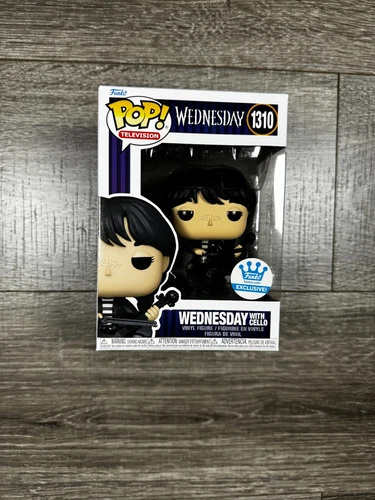 Wednesday with Cello #1310 Funko Shop Exclusive Funko Pop! w/Protector 🔥