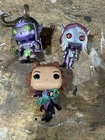World Of Warcraft Funko Illidan, Lady Sylvanas, & Black Adam Cyclone.