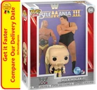 WWE Hulk vs Andre - Hulk Hogan US Exclusive Pop! Cover Wrestlemania Figure