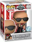 WWE- WRESTLEMANIA 40 THE ROCK"FINAL BOSS"  3.75" POP VINYL FIGURE FUNKO  168 NEW