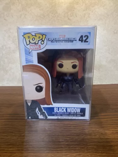 FunkoPop Black Widow Marvel Captain America The Winter Soldier 42 With Protector