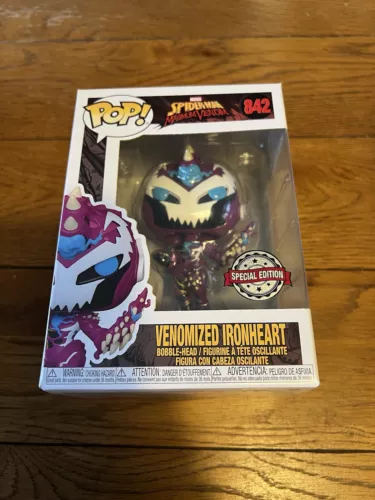 FUNKOPOP SPIDERMAN MAXIMUM VENOM VENOMIZED IRONHEART 842