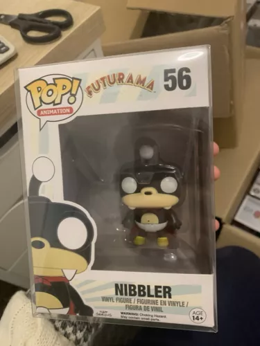 Futurama Nibbler #56 And Professor Farnsworth Funko Pops