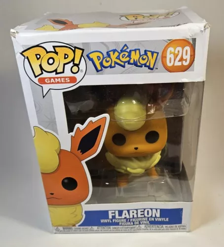 Games - Flareon - Pokemon #629 Funko Pop Not Mint
