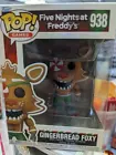 Games - Holiday Gingerbread Foxy #938 Five Nights at Freddys Funko Pop