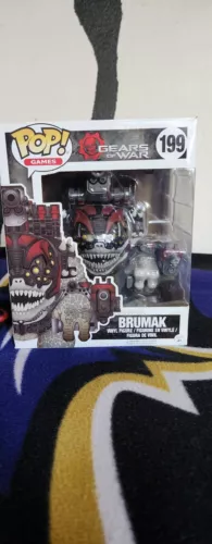 Gears of War Funko POP #199 Brumak Vinyl 6" Jumbo Figure