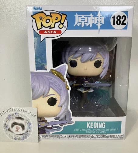 Genshin Impact #182 Keqing Funko Pop! Asia Vinyl Figure New