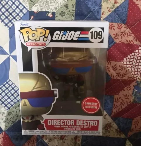 GI JOE Director Destro GAMESTOP Exclusive Funko POP #109
